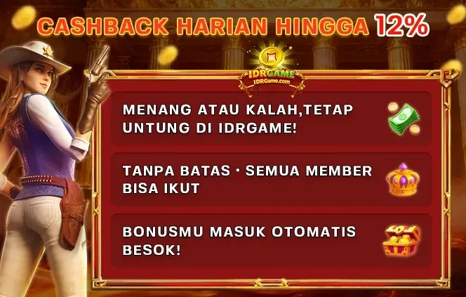 CASHBACK HARIAN HINGGA 12%